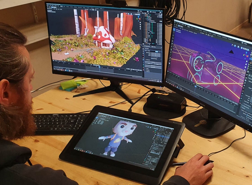 Création de jeux immersifs